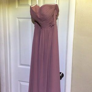 Azazie full length dress